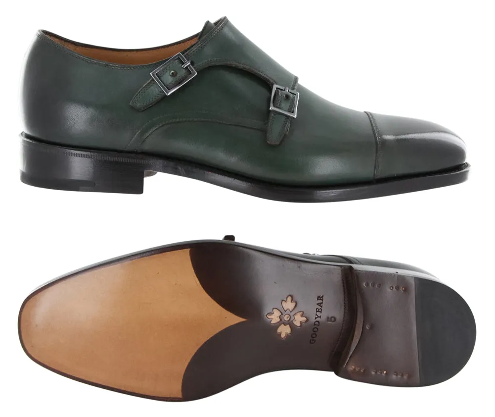 Fiori Di Lusso Green Shoes