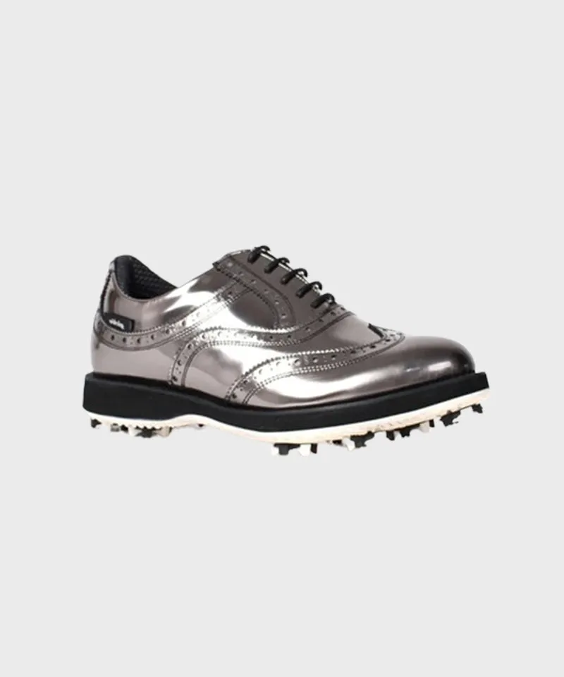 Giclee Unisex No.21 Premium Leather Golf Shoes - Mercury