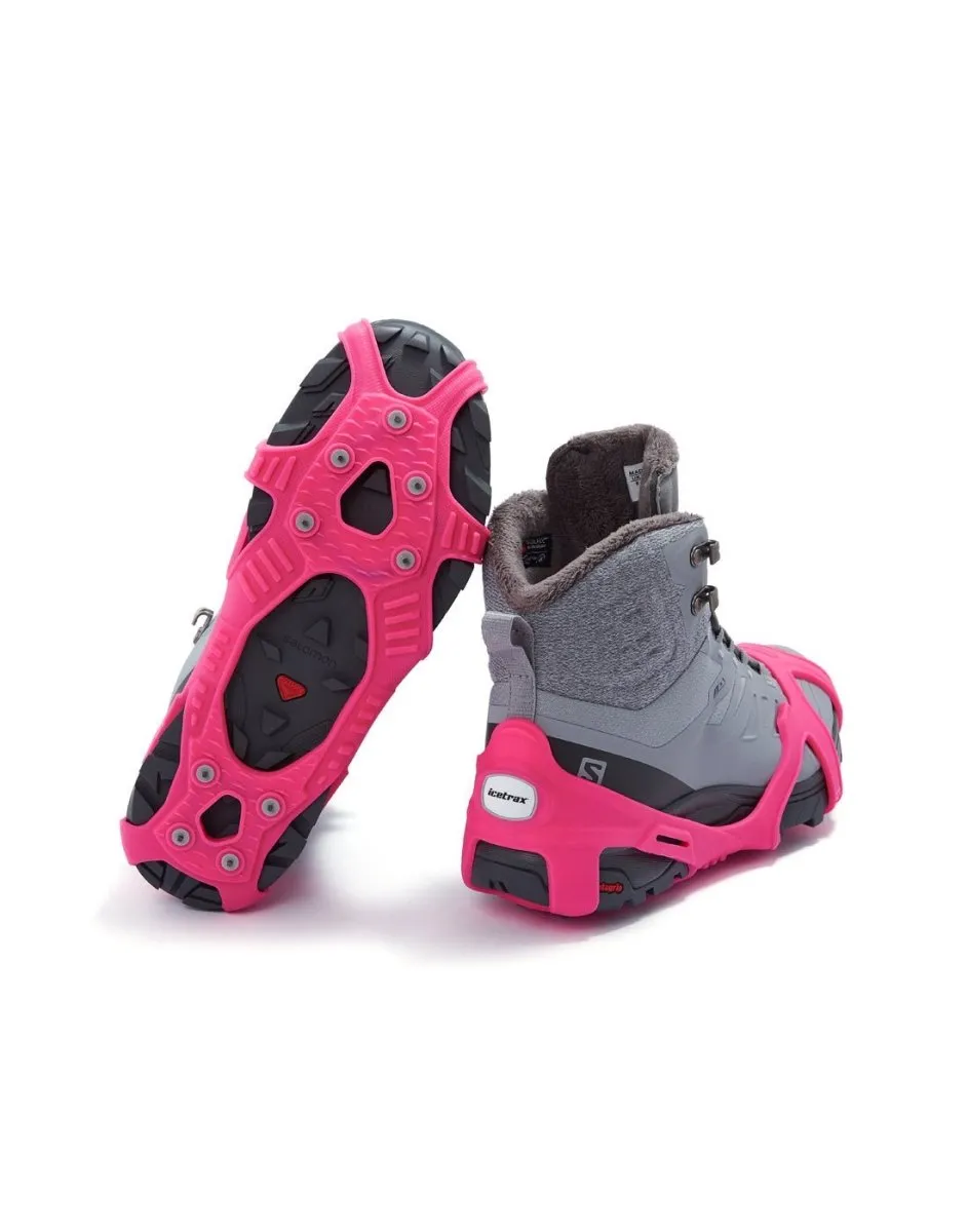 Icetrax V3 Tungsten Ice Cleats - Pink