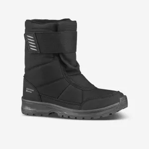 Kids’ warm waterproof snow winter hiking boots SH100