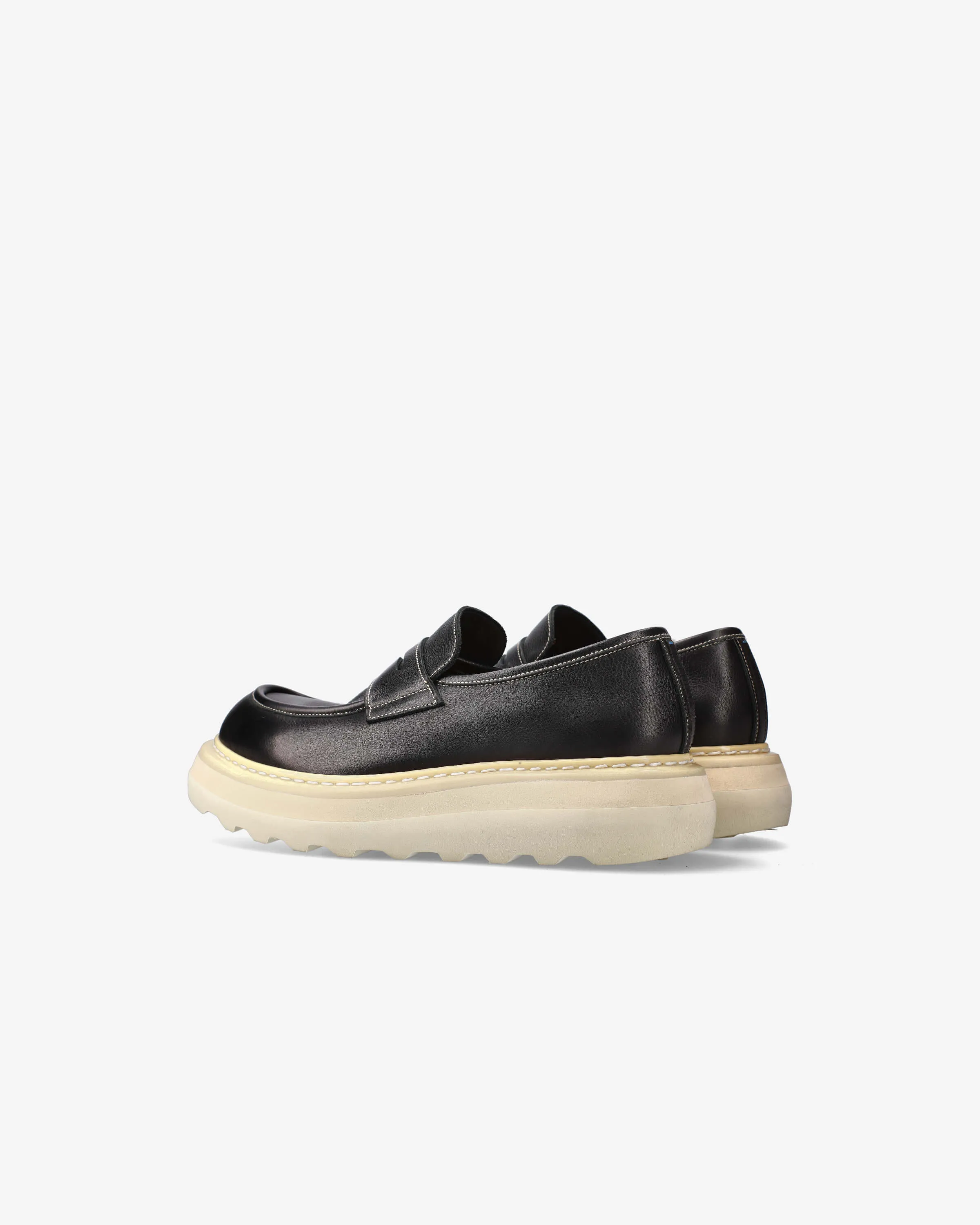 Loafer Over Cal 32161B Calfskin Leather