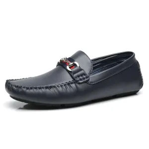 Men's Driving Moccasins Travis-1-navy
