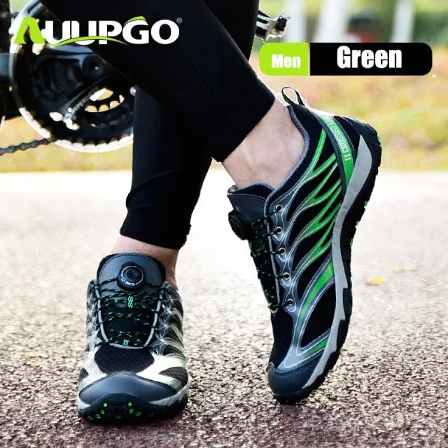 Original AUUPGO New Non-locking Cycling Shoes Road Bike Shoes