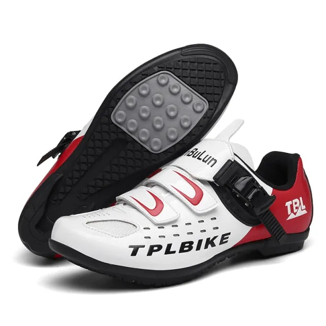 Professional Racing Road Bike Cycling Shoes Self-Locking Sports Cleat Shoes