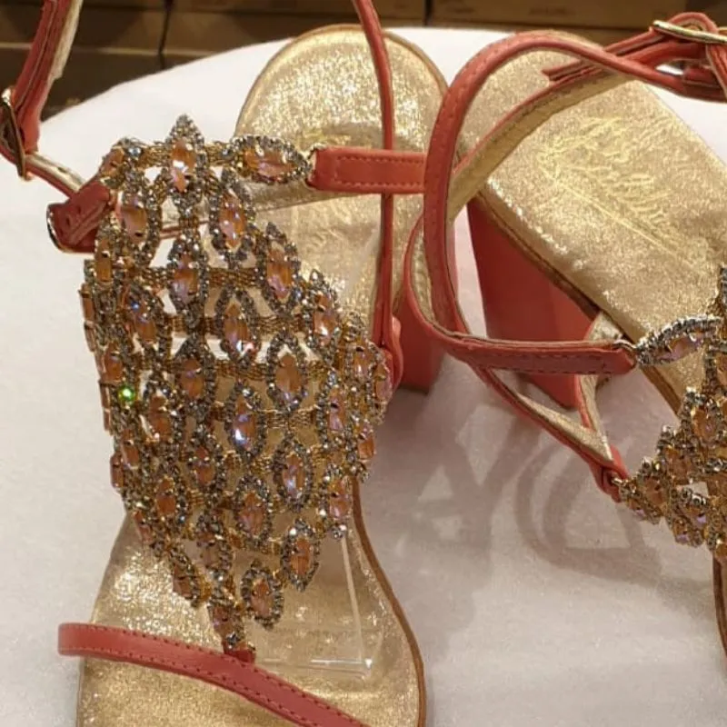 Rombo Gorgeous Jewel Capri Sandal