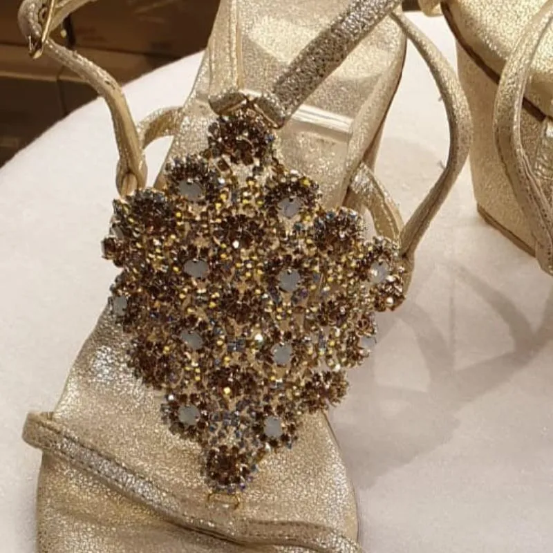 Rombo Gorgeous Jewel Capri Sandal