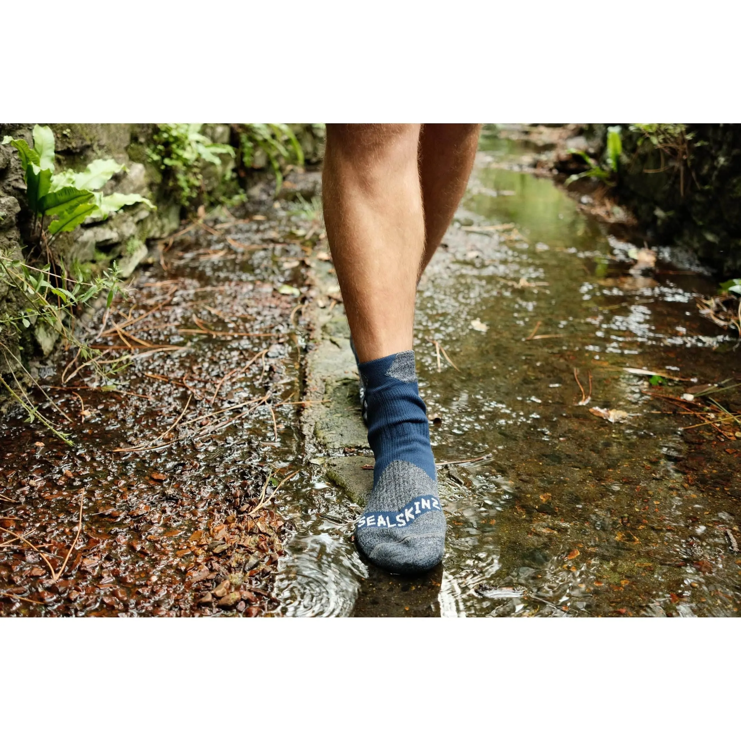 Sealskinz Bircham Waterproof All Weather Ankle Length Socks