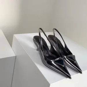 Thin Low Heel Outdoor Mules Shoes