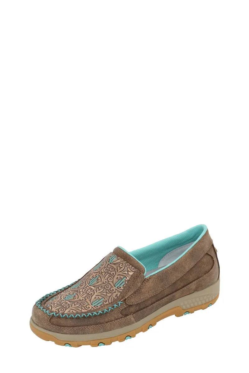 Twisted X Mocs Womens Cactus Cellstretch Slip-on